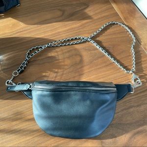 Faux Leather Belt Bag